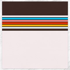 Vintage Stripes Canvas 20  X 20  by tmsartbazaar