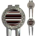 Classic Coffee Brown 3-in-1 Golf Divots Front