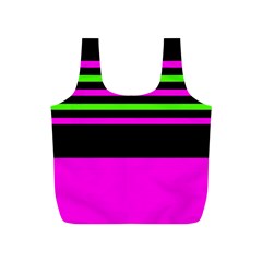 Disco Stripes Full Print Recycle Bag (s) by tmsartbazaar