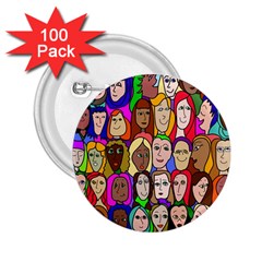 432sisters 2 25  Buttons (100 Pack)  by Kritter