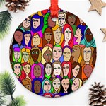 432sisters Round Ornament (Two Sides) Front
