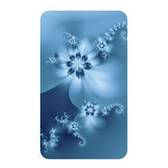 Steel Blue Flowers Memory Card Reader (rectangular) by SpinnyChairDesigns