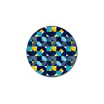 Geometric Hypnotic Shapes Golf Ball Marker (10 pack) Front