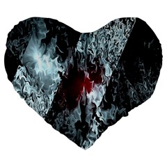 Flamelet Large 19  Premium Heart Shape Cushions by Sparkle
