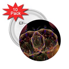 Fractal Geometry 2 25  Buttons (10 Pack)  by Sparkle