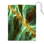 Abstract Illusion Drawstring Pouch (5XL) Front