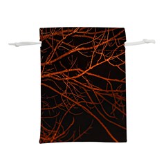 Dark Forest Scene Print Lightweight Drawstring Pouch (l) by dflcprintsclothing