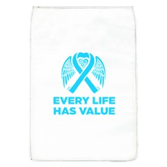Child Abuse Prevention Support  Removable Flap Cover (l) by artjunkie