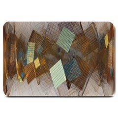 Digital Geometry Large Doormat  by Sparkle