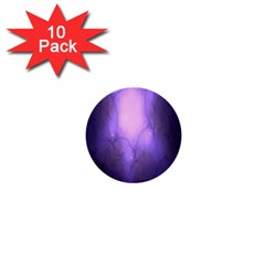Violet Spark 1  Mini Buttons (10 Pack)  by Sparkle