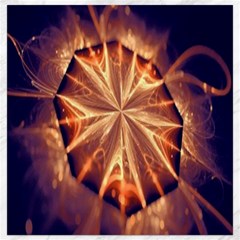 Sun Fractal Canvas 16  X 16  by Sparkle
