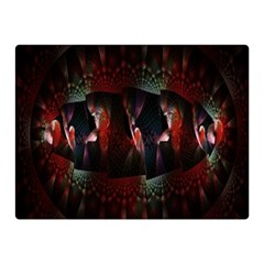 Twist Flower Double Sided Flano Blanket (mini)  by Sparkle