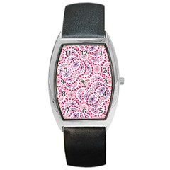 Modern Ornate Pattern Design Barrel Style Metal Watch by dflcprintsclothing