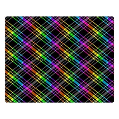 Rainbow Sparks Double Sided Flano Blanket (large)  by Sparkle