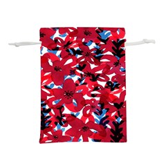 Handpaint Flowers Lightweight Drawstring Pouch (l) by Sparkle