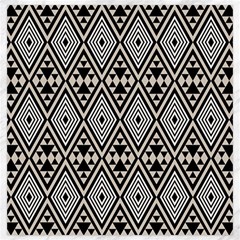 Abstract Boho Style Geometric Canvas 20  X 20  by tmsartbazaar