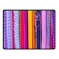 Fashion Belts Double Sided Fleece Blanket (small)  by essentialimage