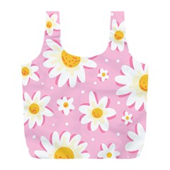 Sunflower Love Full Print Recycle Bag (l) by designsbymallika