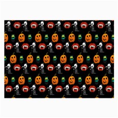 Halloween Large Glasses Cloth (2 Sides) by Sparkle
