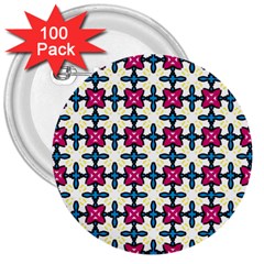 Geometric 3  Buttons (100 Pack)  by SychEva