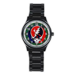 Grateful Dead - Stainless Steel Round Watch by Sapixe