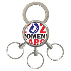 Womens March 3-ring Key Chain by happinesshack