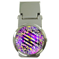 Pop Punk Mandala Money Clip Watches by MRNStudios