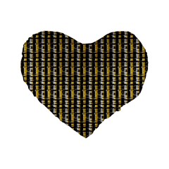 Digital Illusion Standard 16  Premium Flano Heart Shape Cushions by Sparkle