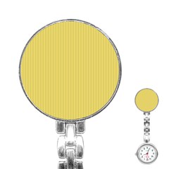 Arylide Yellow & Black - Stainless Steel Nurses Watch by FashionLane