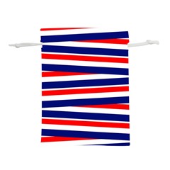 Patriotic Ribbons Lightweight Drawstring Pouch (m) by Mariart