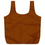 Rusty Orange & White - Full Print Recycle Bag (XXL) Back