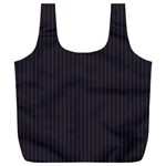 Onyx Black & White - Full Print Recycle Bag (XXL) Front