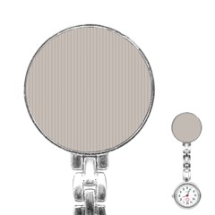 Pale Grey - Stainless Steel Nurses Watch by FashionLane