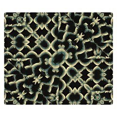 Dark Interlace Motif Mosaic Pattern Double Sided Flano Blanket (small)  by dflcprintsclothing