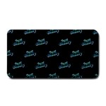 Just Beauty Words Motif Print Pattern Medium Bar Mats 16 x8.5  Bar Mat