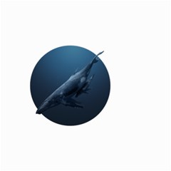 Whales Small Garden Flag (two Sides) by goljakoff