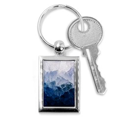 Blue Mountain Key Chain (rectangle) by goljakoff