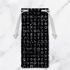 Alchemical Symbols - Collected Inverted Jewelry Bag by WetdryvacsLair