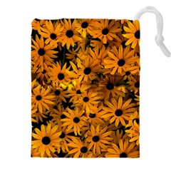 Rudbeckias  Drawstring Pouch (4xl) by Sobalvarro