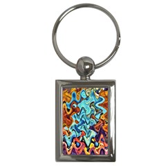 Abstrait Key Chain (rectangle) by sfbijiart
