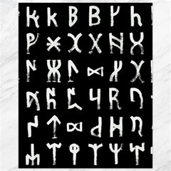 Macromannic Runes Collected Inverted Canvas 16  X 20  by WetdryvacsLair