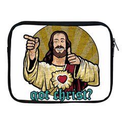 Buddy Christ Apple Ipad 2/3/4 Zipper Cases by Valentinaart