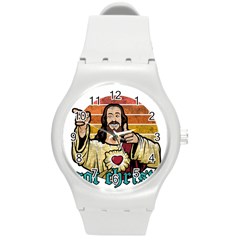 Got Christ? Round Plastic Sport Watch (m) by Valentinaart