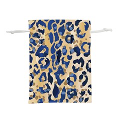 Leopard Skin  Lightweight Drawstring Pouch (m) by Sobalvarro