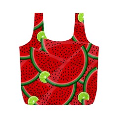 Fruit Life 3 Full Print Recycle Bag (m) by Valentinaart