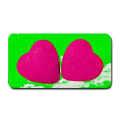 Two Hearts Medium Bar Mats by essentialimage