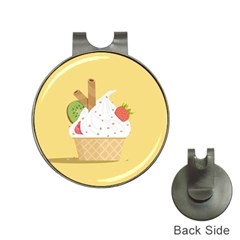 Ice Cream Dessert Summer Hat Clips With Golf Markers by Dutashop