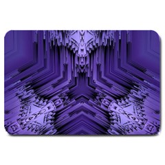 Mandala Neon Large Doormat  by Dutashop