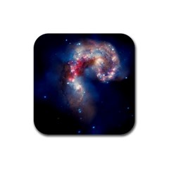 Galaxy Rubber Square Coaster (4 Pack)  by ExtraAwesomeSauce