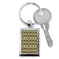 Native American Pattern Key Chain (rectangle) by ExtraAwesomeSauce